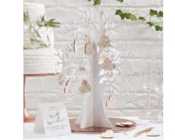 Houten Wensboom Met Houten Hartjes Ginger Ray