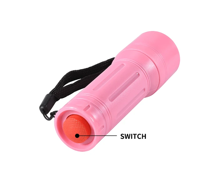 Led Zaklamp Roze - Afbeelding 2